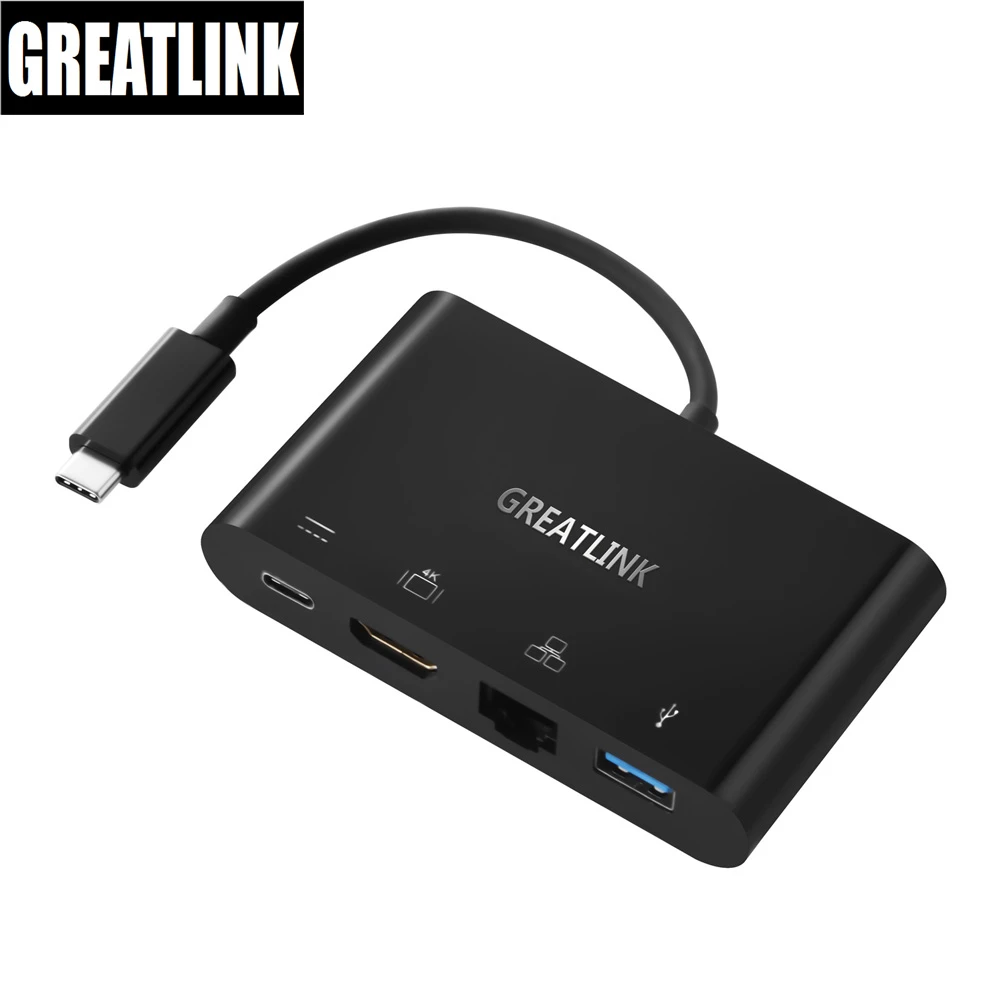 Usb Type C Extension Converter Rj45 Cable Hdmi 4k Splitter Type C To Usb C 3 0 Adapter Thunderbolt 3 Rj 45 Conector Hub Dock 1 4 Usb C Usb C To Hdmiusb C To Aliexpress