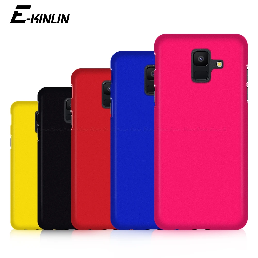 

UltraThin Matte Hard Phone Case For Samsung Galaxy A10 A20 A20e A30 A40 A50 A60 A70 A80 A7 A6 A8 Plus A5 A3 A9 2018 Back Cover