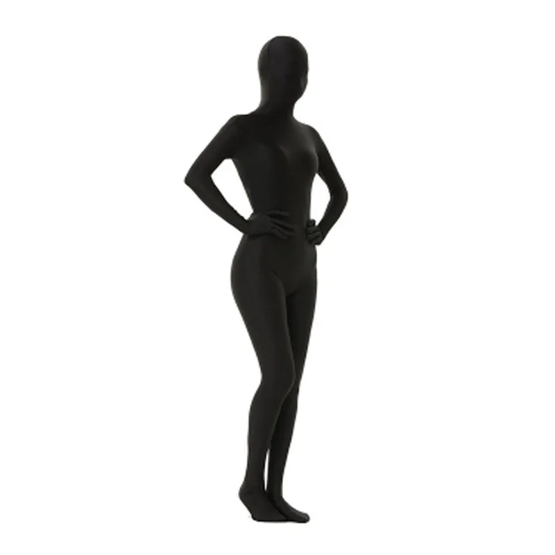 Ninja Invisible Man Woman Costumes Halloween Cosplay Masquerade Invisibility Jumpsuit Nocturnal Tights Invisible Stage Clothes male ballet attire