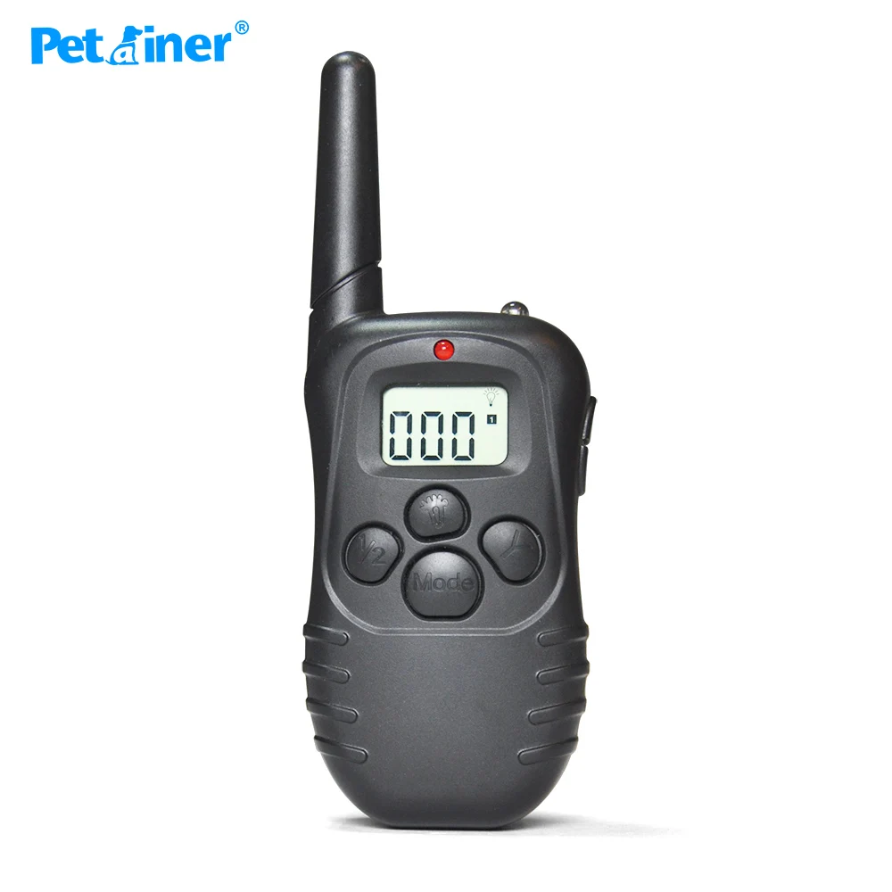 Petrainer 998D-2 дистанционный электрический ошейник для собак 300 м ошейник для тренировки собак для 2 собак