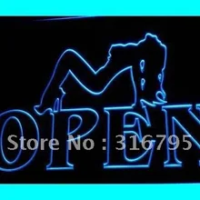 I223 Открытый Живой Обнаженная Секс Девушка экзотическая танцовщица свет знак Вкл/Выкл Переключатель 20+ цвета 5 размеров