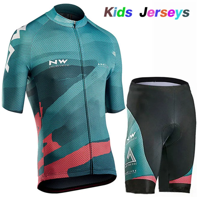 

Cycling Jersey Children 2019 Pro Team Boys Summer Cycling Clothing Set Breathable Racing Sport Mtb Bicycle Jerseys Bike Uniform