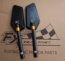 Black CNC Motorcycle Spare Parts Side Mirrors For Yamaha Kawasaki Suzuki Honda Harley BMW Buell Aprilia Triumph Ducati KTM