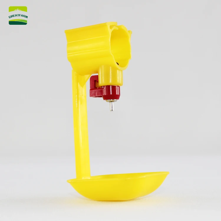 

Enhanced Edition 25mm Water Pipe Yellow Nipple Drinker Poultry Bird Drinking Water Equipment 12pcs/lot