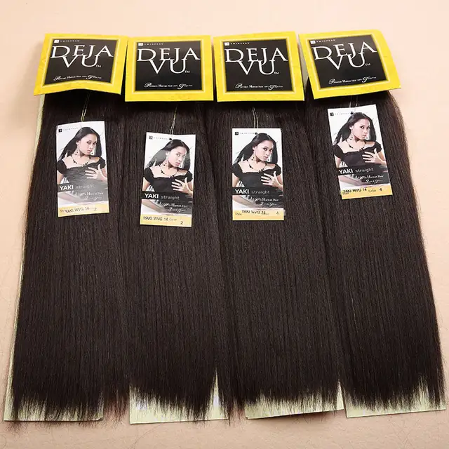 Online Shop Drop Shipping Dejavu Yaki Straight Blend Hair Weaving