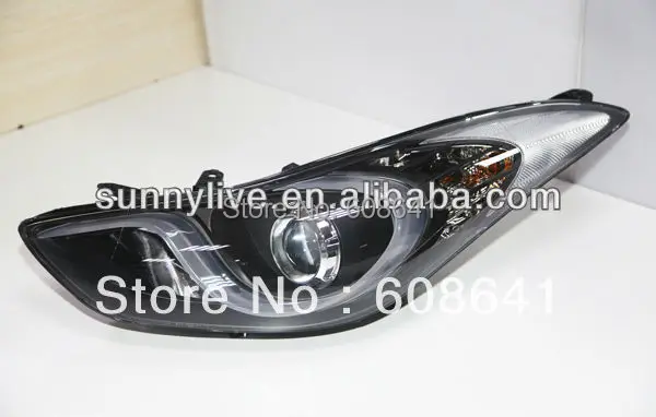 Для Hyundai Elantra светодиодная фара Avante MD 11 Замена 201 13 лет LD V2|avante md|hyundai elantra ledelantra led |
