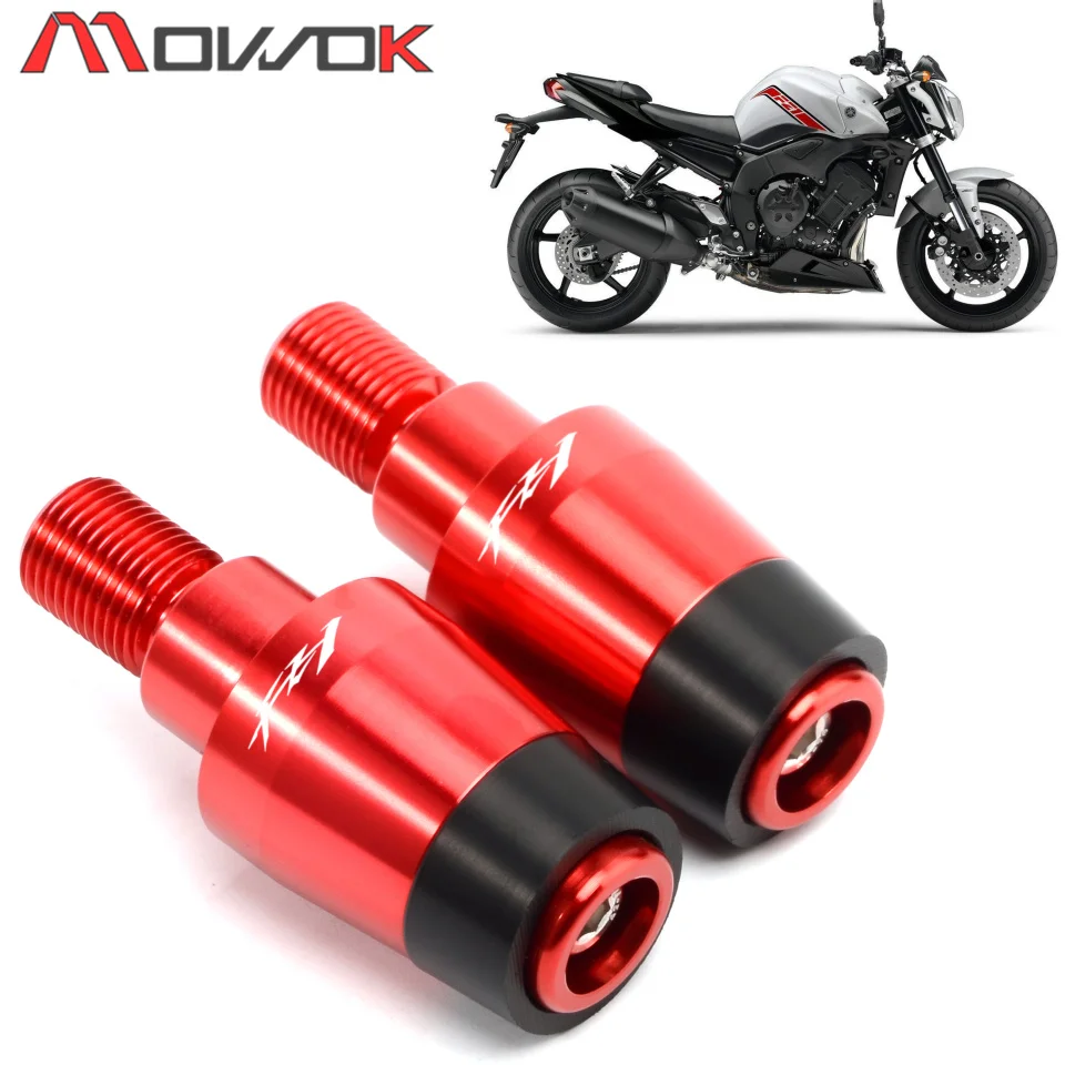 

CNC Motorcycle Handlebar Ends Grips Slider For YAMAHA FZ1 fz 1 2001-2008 2009 2010 2011 2012 2013 2014