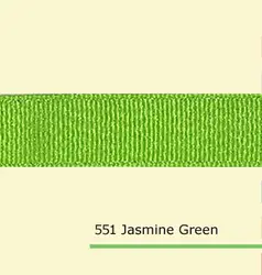 5/8 "дюйма (16 мм) серебряный блеск с принтом зеленый чай с жасмином ленты в крупный рубчик