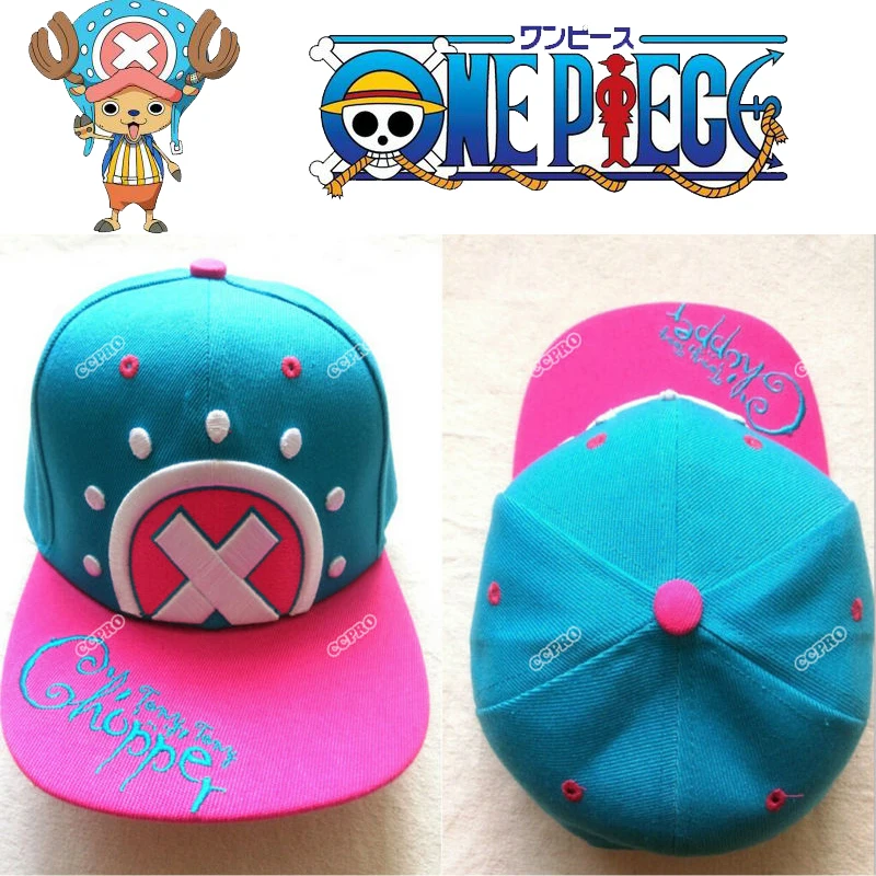 Хип-хоп Тони Чоппер One Piece Аниме косплей мультфильм японская шляпа Бейсбол Шапки Вышивка узор