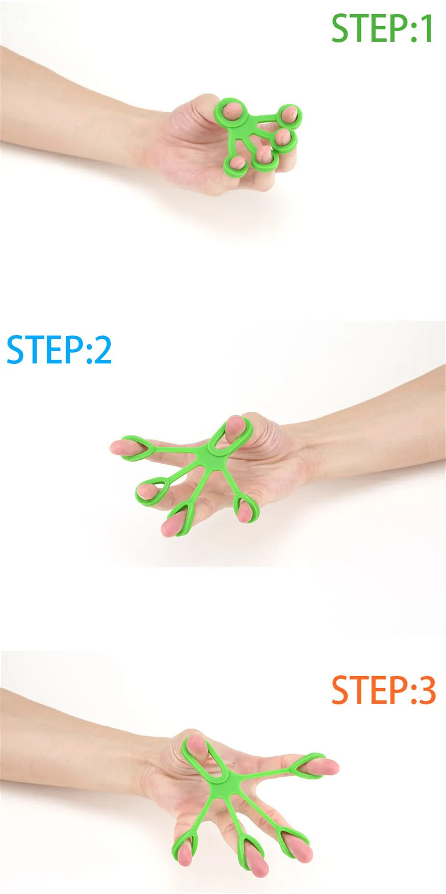 Finger fitness Resistance Bands Finger exercise elastic band for fitness  (5)