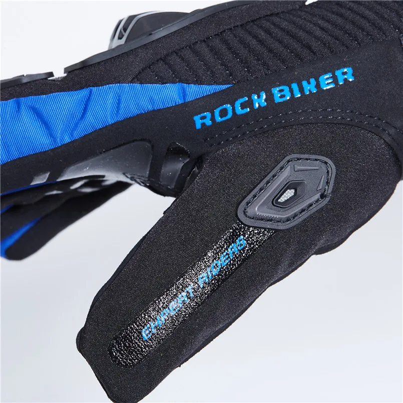 ROCK BIKER водонепроницаемые мотоциклетные перчатки зимние альпийские звезды перчатки moto rcycle носимые Luva moto ciclista guantes moto черные