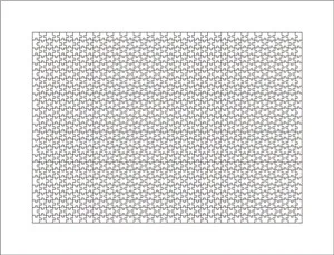 Головоломка die A3-1000pcs толщина 23,8 мм