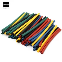 410pcs 10 Sizes Multi Color Ratio 2:1 80mm Polyolefin H-type Heat shrink Tubing Sleeving Wrap Kit Sleeving Wrap Wire Kits