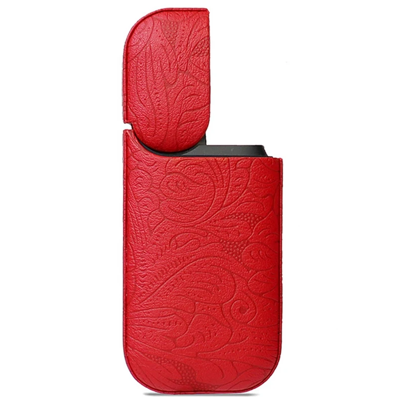 hot style Leather Case Electronic Cigarette PU Leather Case for IQOS 2.4 Plus