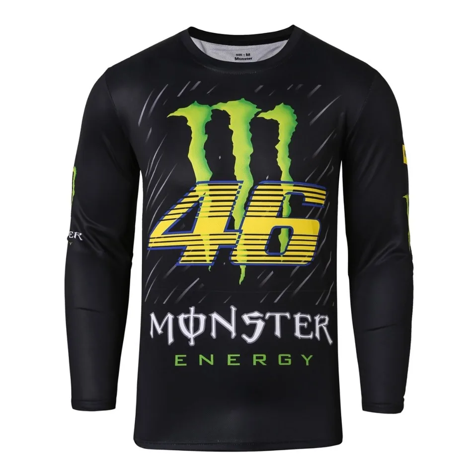 New style Men's Long sleeve T-shirt Motorcycle and auto racing apparels Moto Jersey Sports wear top free shipping | Спорт и