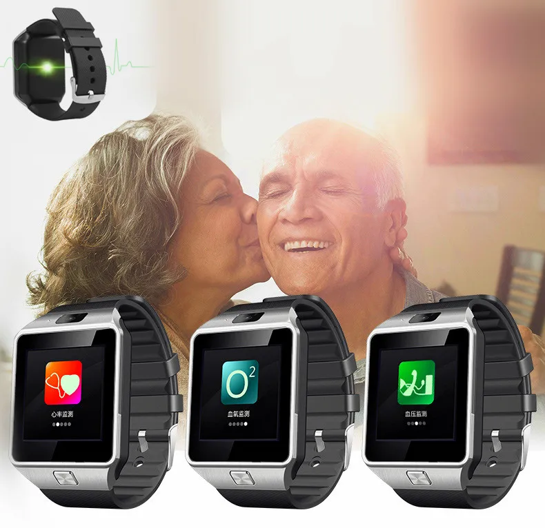 

Elderly GPS Smart Watch with Camera SOS Call Health Tracker Bracelet Pedometer ECG Heart Rate Blood Pressure Android Smartwatch