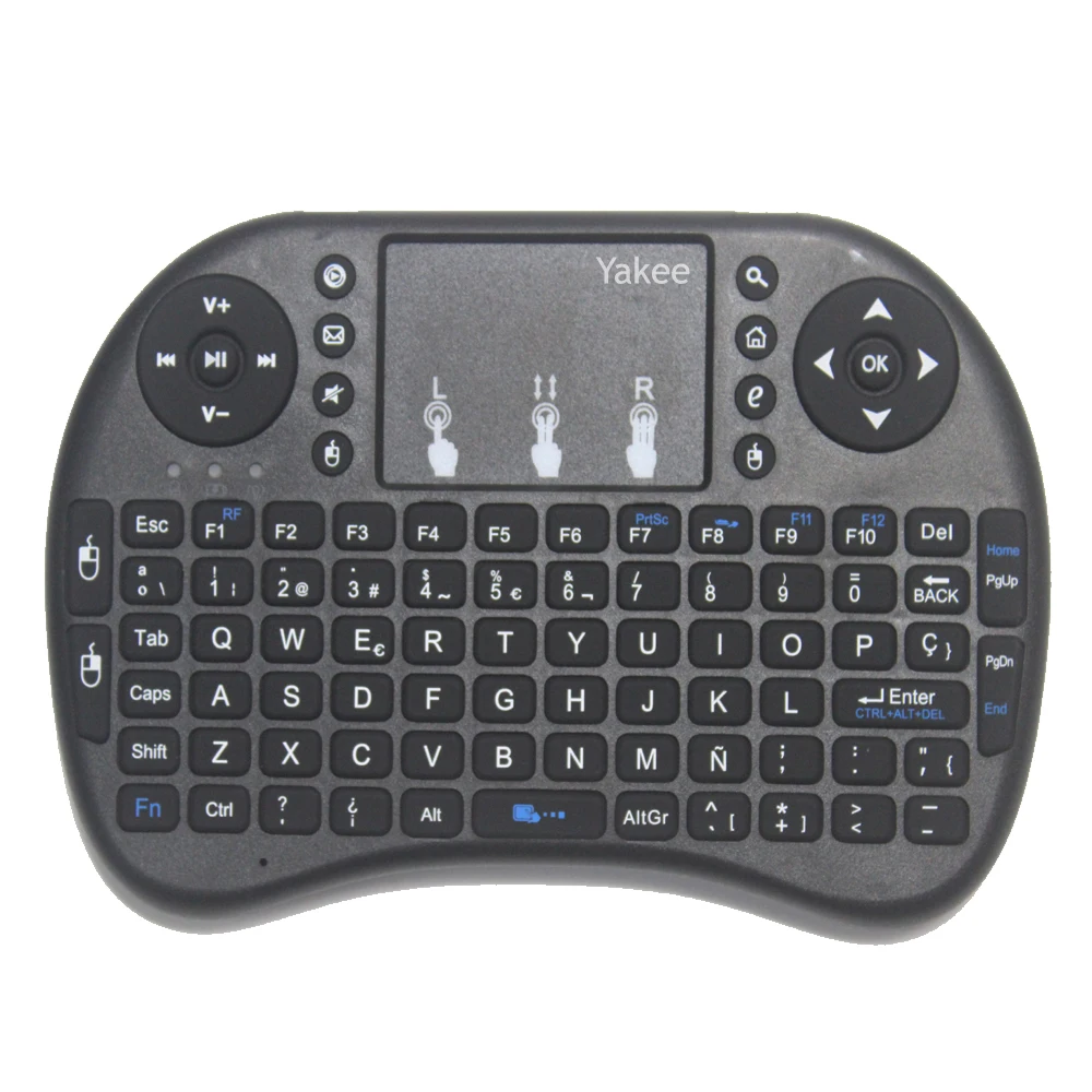 Для Android tv Box 8,1 T9 X96 mini TX3 min X96 i8 Клавиатура 2,4 ГГц Air mouse беспроводная клавиатура Пульт дистанционного управления тачпад