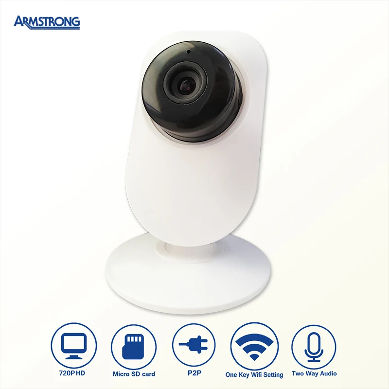 2016 One Key Set Link IP Camera 720HD Camera IP Wifi Mirco USB Wifi IP Camera Protect Your Baby/Dad/Mom At Any Time CCTV Cam