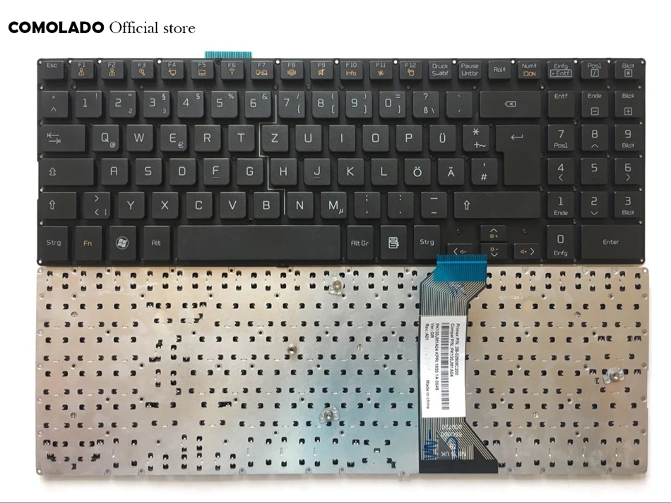 GR Germany keyboard for LG A530 A530-D A530-T A530-U P530  black without frame laptop keyboard GR layout