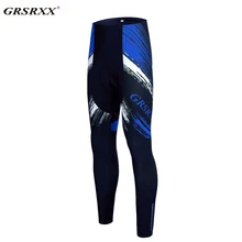 GRSRXX Pro зимний термо велосипедный брюки ударопрочный 3D гелевый мягкий велосипед Велоспорт Брюки MTB велосипед Велоспорт колготки для человека