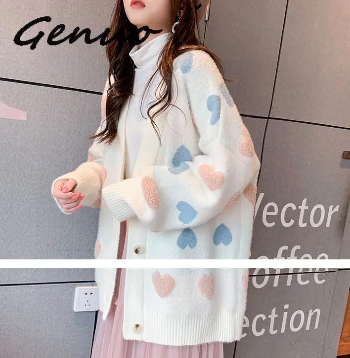 Genuo/Новинка 2019 года; весенний женский свитер с капюшоном для колледжа; Свободный пуловер с длинными рукавами; джемпер