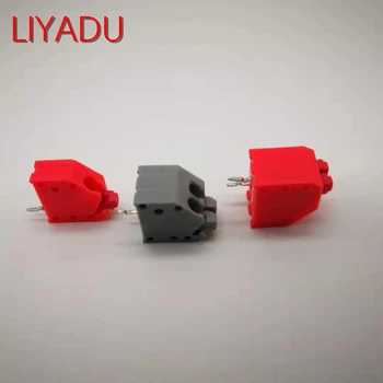 

10PCS/LOT KF250-2P KF250-1P Fast connection spring type PCB connection terminal 3.5mm spacing