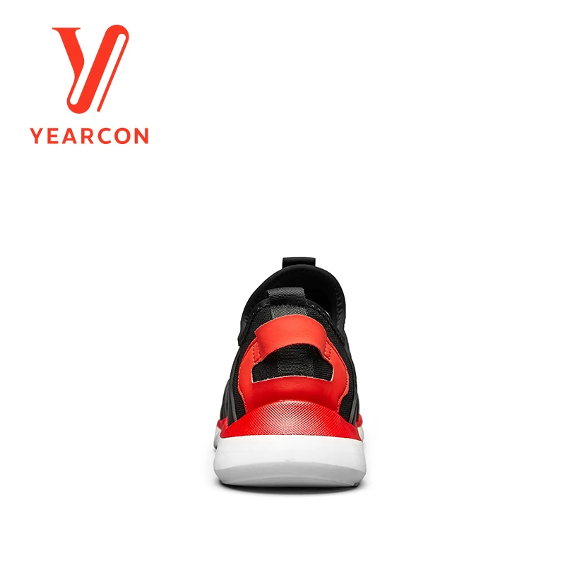Calçados Sneakers Casual red Vulcanize Dos De Moda 8412ax72323w Para Sapatos Atlético Black Segurança Esporte Yearcon Homens fwgCpq