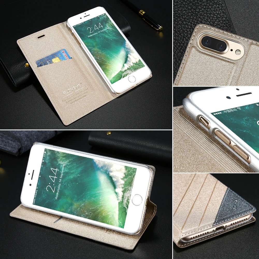 Роскошный откидной Чехол FLOVEME с подставкой для Xiaomi Redmi 4 Pro Mi5 магнитный чехол