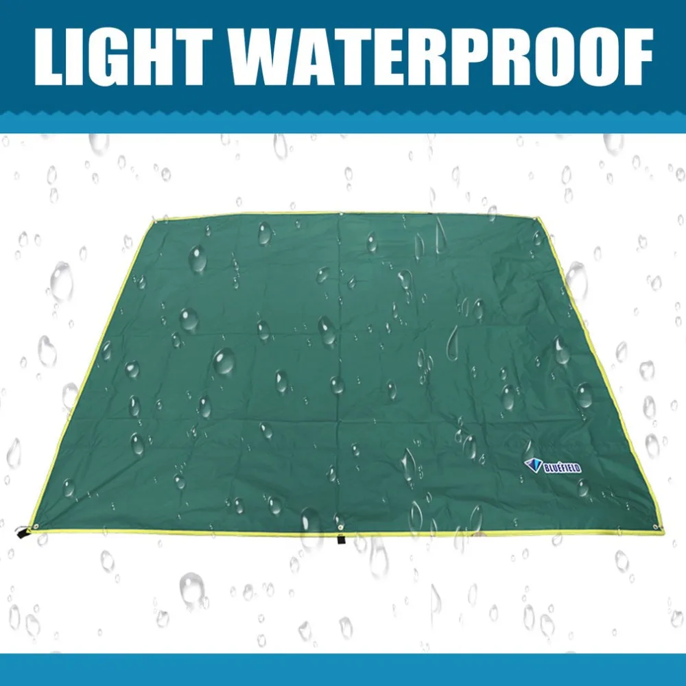 

4-6 Persons Ultralight Multifunctional Waterproof Camping Mat Tent Tarp Footprint Ground Mat For Outdoor Camping Hiking Picnic