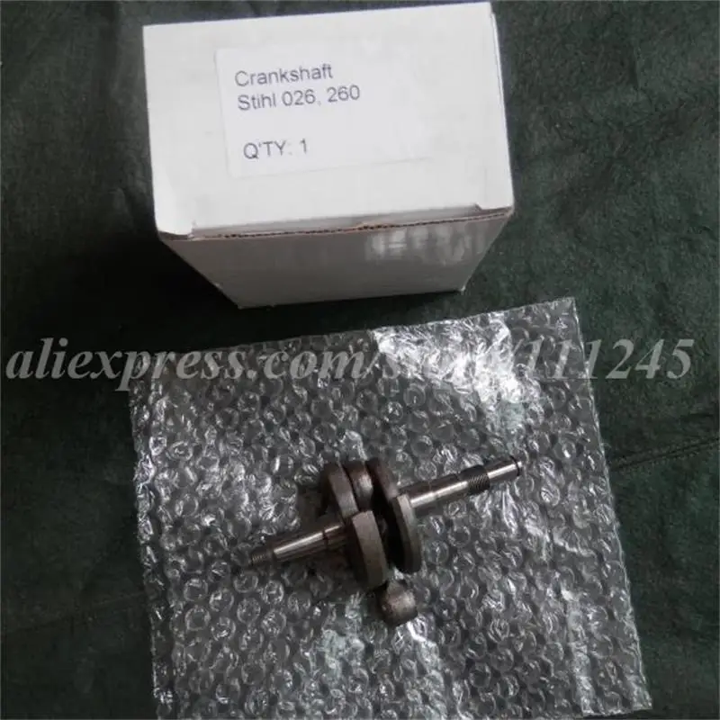 Cheap  CRANKSHAFT FOR ST. CHAINSAW 026 MS260 260 2 STROKE CRANK MAIN SHAFT PARTS REPL. OEM P/N 1121 030 04