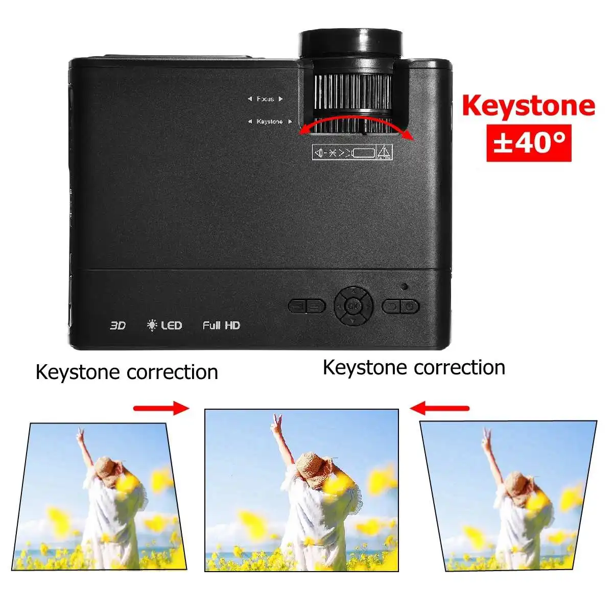 7000 люмен HD 1080P T5 ЖК проектор Beamer USB VGA HDMI AV TF для домашнего кинотеатра Proyector| |