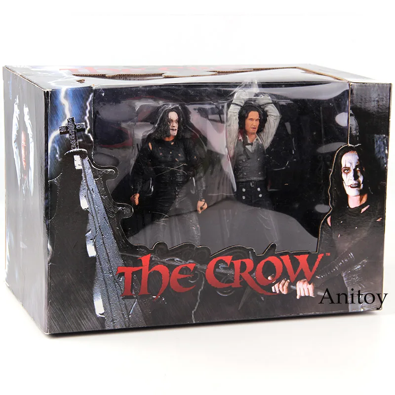 NECA The Crow фигурка Эрика дравена против. Топ доллар фильм ужасов куклы ПВХ коллекционные игрушки Фигурки Модель игрушки