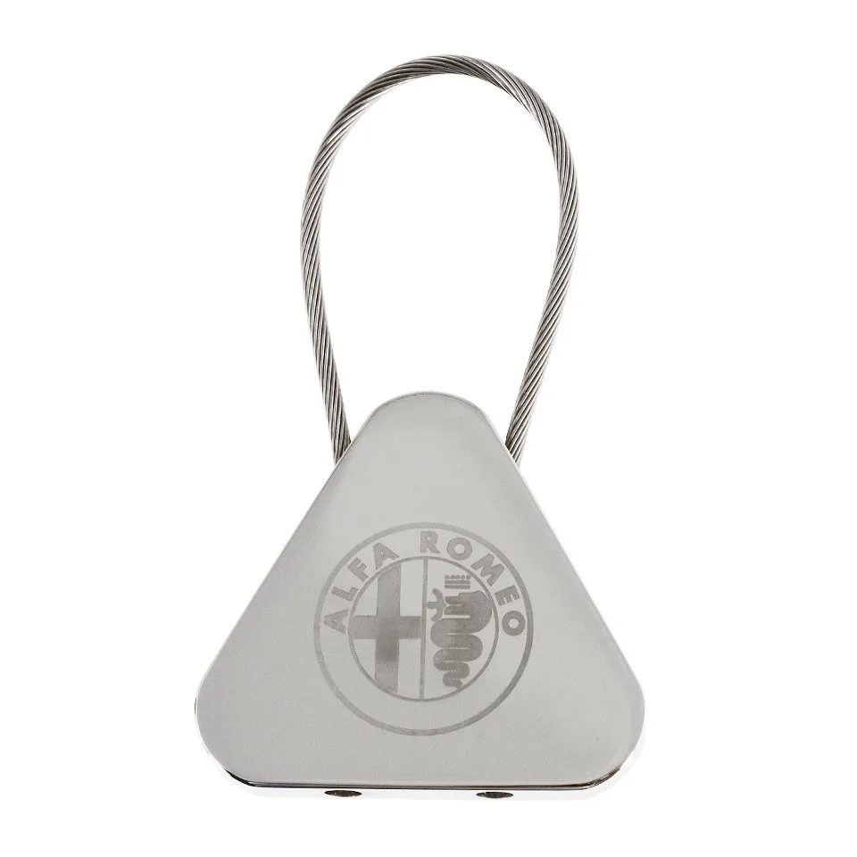 5pcs For Alfa Romeo Keychain Water Drop Car Emblems Alfa