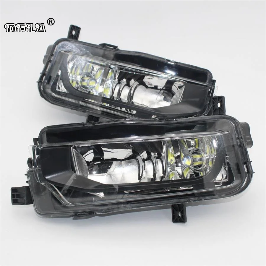  2pc For VW Transporter Multivan Caravelle T6 T7 2016 2017 2018 Car-Styling Front LED Fog Lamp Fog L - 32848525800