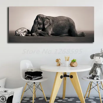 

Ashes And Snow Elephant Boy By Gregory Colbert Canvas Painting Print Living Room Home Decor Modern Wall Art Oil Painting Poster
