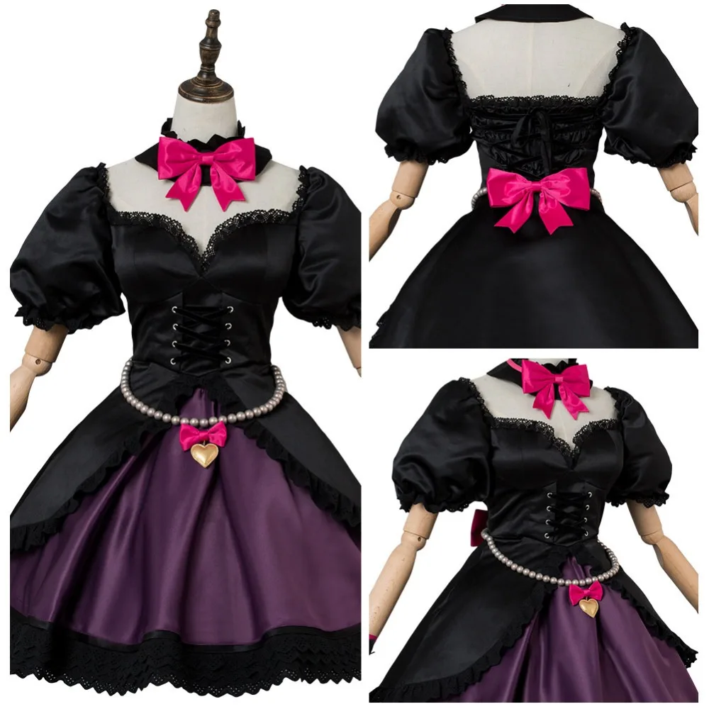 

OW Game Cosplay Hana Song DVA Cosplay Costume OW DVA Black Cat Officer Dress Cosplay Costume Halloween Carnival Cosplay Costum