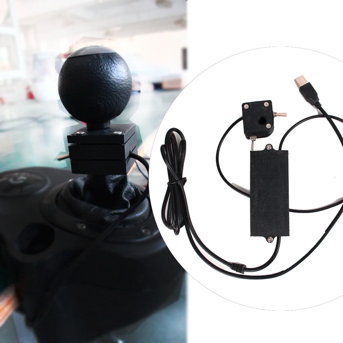 Радиоуправляемый симулятор автомобиля 18 Скоростной грузовик SIM Shifter мод для Logitech