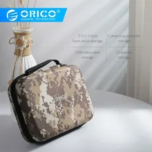 ORICO защитный чехол для жесткого диска чехол на молнии чехол для внешнего жесткого диска чехол для мобильного HDD EVA коробка для хранения