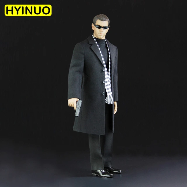 Agent de costume en cuir pour homme, échelle 1/6, Agent de costume pour  homme, pardessus, vêtements, ensemble de costume, modèle pour corps de  figurine 12'' - AliExpress