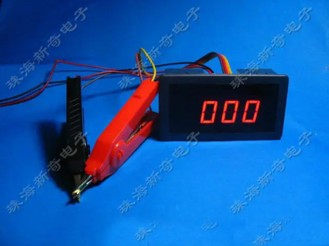 20 Ом/200 Ом/2 Ом DC миллиом цифровой светодиодный измеритель Сопротивления Катушки