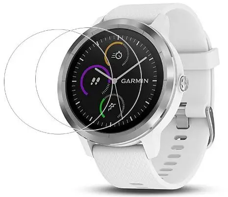 10 шт. закаленное стекло для Garmin Vivoactive 3 trainer d36 мм круглая Защитная пленка экрана