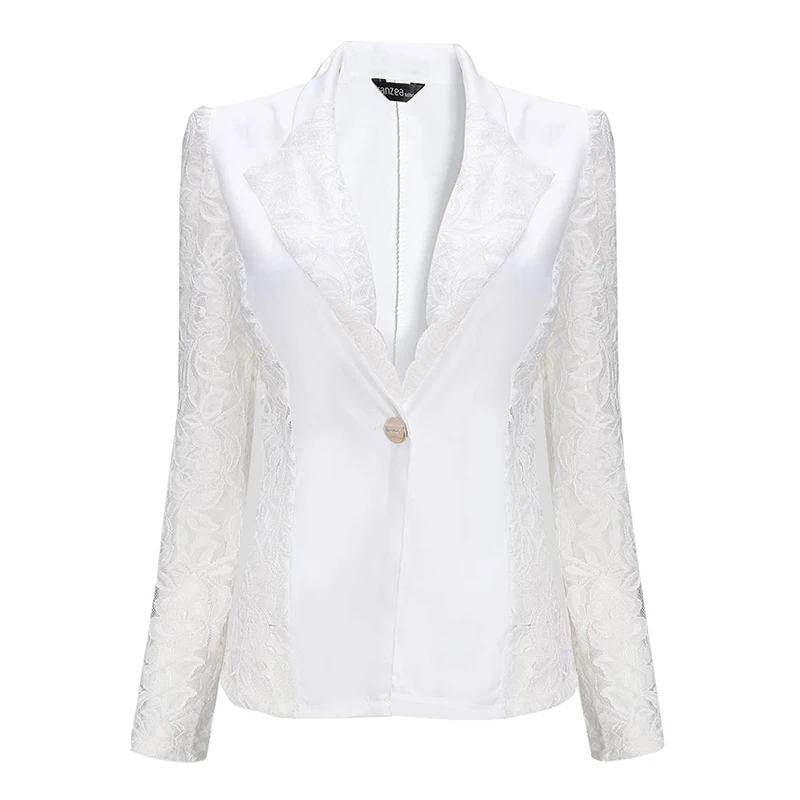   Sheer   Blazer         Slim     S-XL