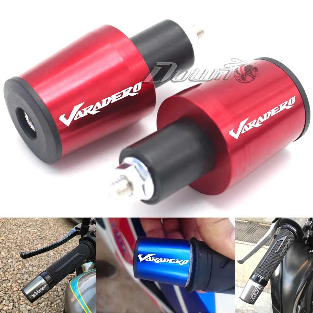 

For Honda xl1000v Varadero xl 1000v Motorcycle Accessories 7/8'' 22MM Handlebar Grips Handle Bar Cap End Plugs