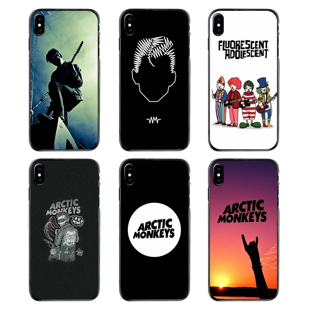 

For iPhone 4 4S 5 5S 5C SE 6 6S 7 8 Plus X XR XS Max iPod Touch 4 5 6 Cell Phone Case Arctic Monkeys Logo Music Rock Band Poster