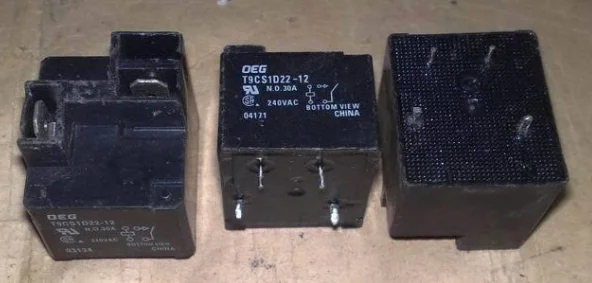 Реле T9CS1D22 12 30A 12VDC T91 1A|relay ip|relay pcbrelay diode |