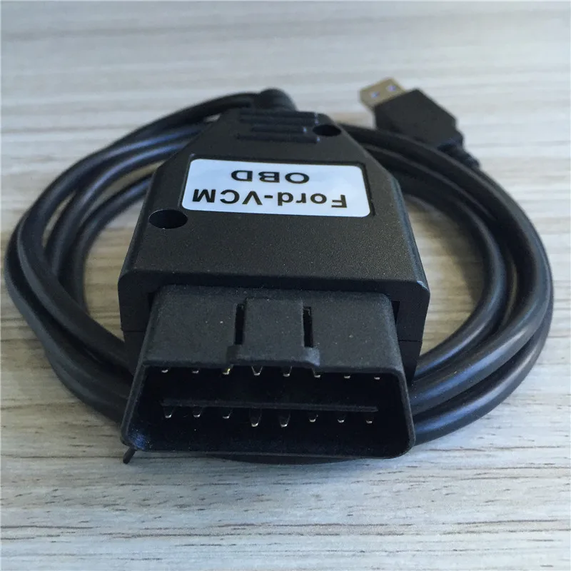 Заводская цена для Ford VCM OBD2 Профессиональный диагностический интерфейс для Ford для Mazda OBDII диагностический кабель USB