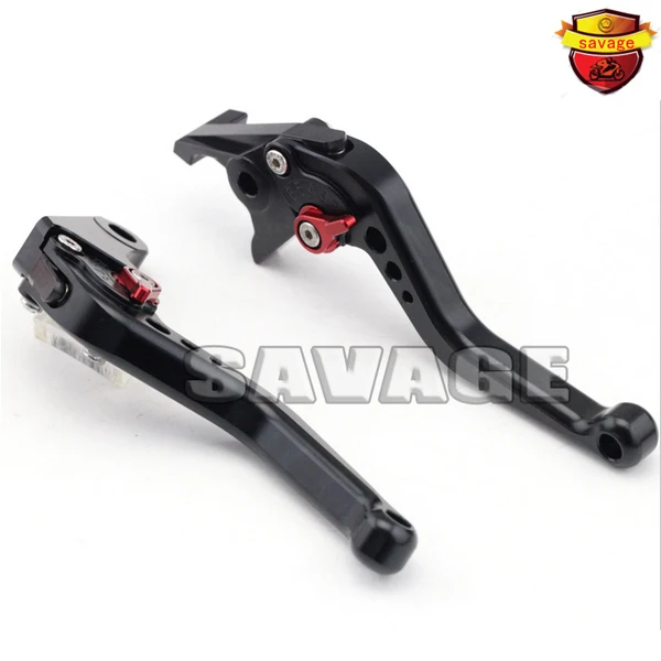 

For YAMAHA FZ-07 FZ-09 2014-2015 Motorcycle Accessories CNC Billet Aluminum Short Brake Clutch Levers Black