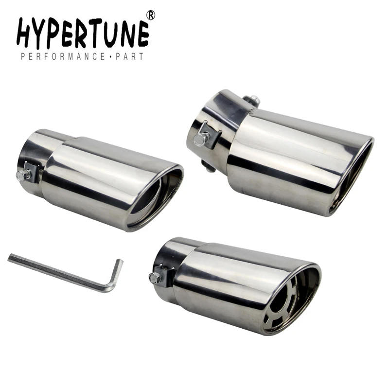 

Universal Car Auto Exhaust Muffler Tip Stainless Steel Pipe Chrome Trim Modified Car Rear Tail Throat Liner Accessories EMP05-10