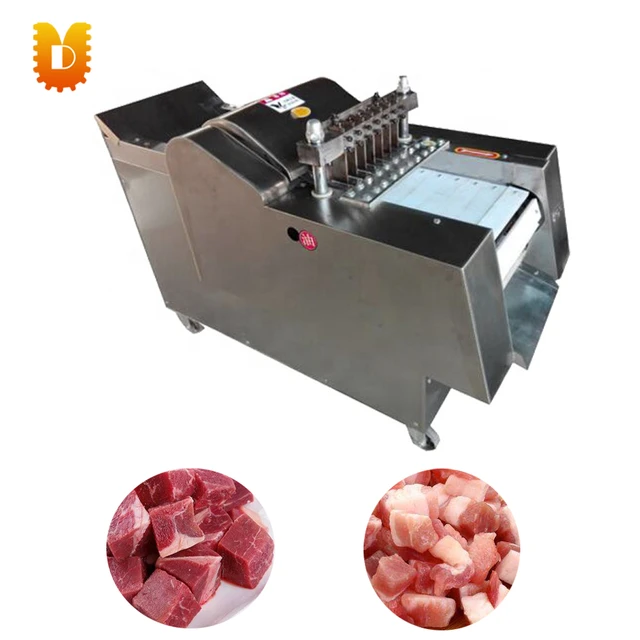  Funchic Commercial Meat Cutter Machine Stainless Steel Beef  Dicer 1100LB/H 550W Fresh Meat Slicer Chicken Cuber Electric Meat  Processors Cuber 500kg/Hour for Restaurant (Extra Blade): Home & Kitchen