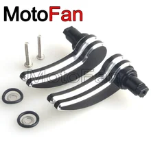 Заказная подсидельная мотоциклетная сумка с рычагами крышки, рукоятка защелки для Harley Davidson Touring FLHX FLHR Street Glide CVO ультра ограниченная